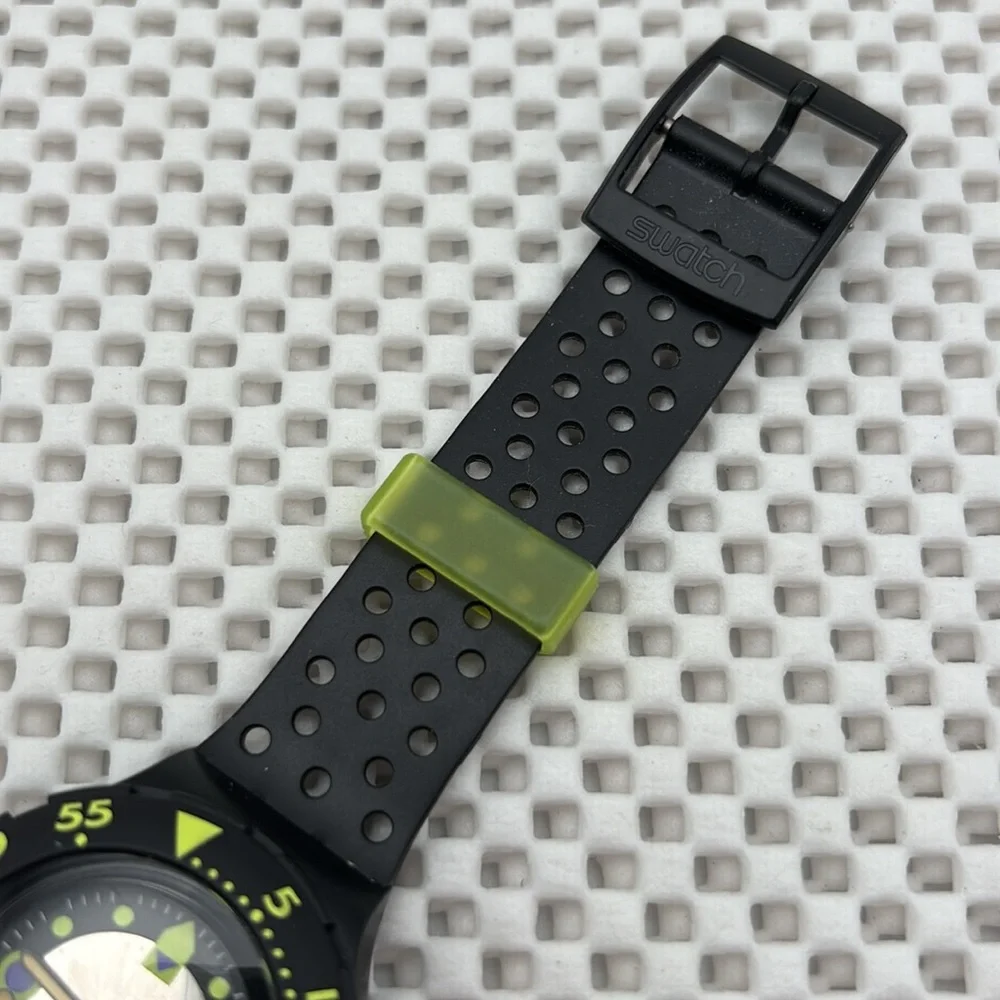 Swatch Watch - SDB102 - SHAMU / BLACK WAVE